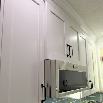 Bedford, Transitional White and Cherry Kitchen
