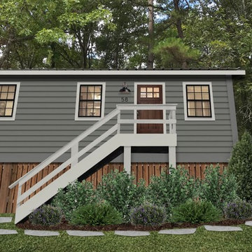 Avinger, TX house on stilts looking for security and curb appeal