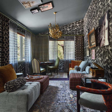 Gorgeous wallpapers in House Beautiful’s Whole House 2025 designer showcase