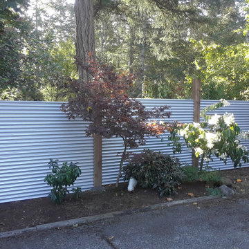 Metal fence