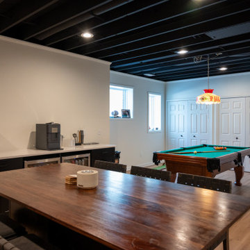 Finished Basement with Half Bath, Gym and Kids Play Area in Brighton, MI