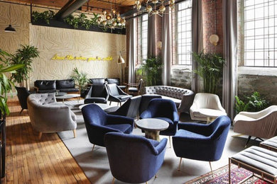 Living room - living room idea in Montreal