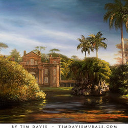 Dark Water Morning - Paintings