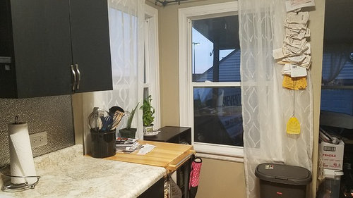 Sink Centered Under Window