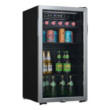 EdgeStar BWC121LT 18"W 80 Can Capacity Ultra Low Temp Beverage - Stainless