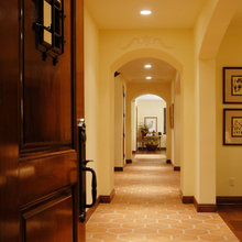 narrow hall way