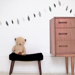 Feather Garland - Mono - Nursery Decor