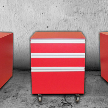 Tool and hardware portable garage and utility storage