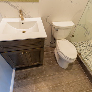 Fully Tiled Bathroom Remodel