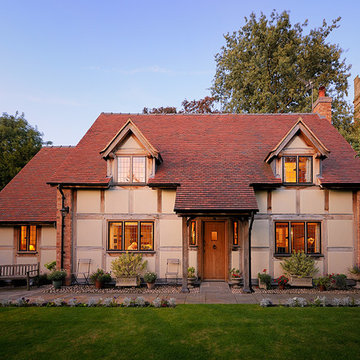 Traditional oak frame cottage