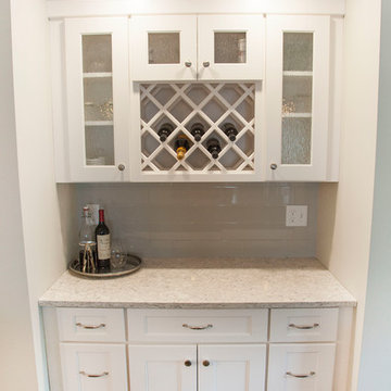Modern Chantilly Kitchen & Bar Remodel with Cordovan brushed black glaze Island