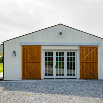 After: Barn Converted to Entertainment Space