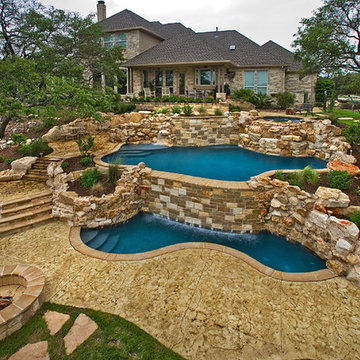 Cordillera Ranch Vanishing Edge Pool/Spa/Outdoor Living/Landscape