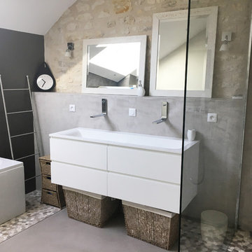 Rénovation d'une salle de bain AVANT/APRES