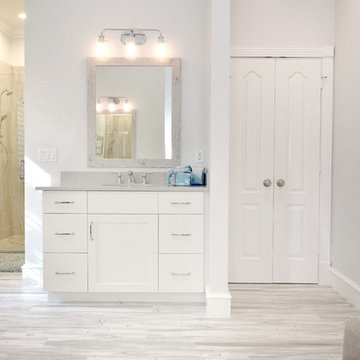 Beachy Master Bath