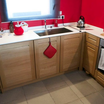 Cuisine contemporaine en chêne