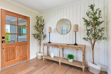 Mountain style entryway photo in Los Angeles