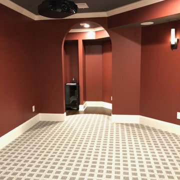 Basement Project in Milton