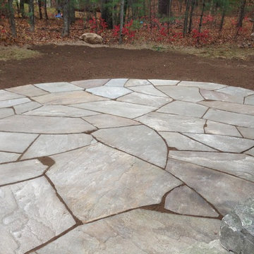 Irregular Bluestone Patio