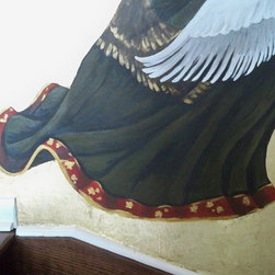 Gold Leaf Geisha Mural - Products