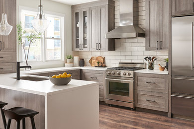 Kitchen photo in Chicago