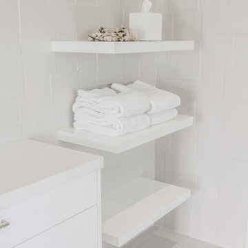 Modern White Spa Bath