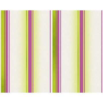 Modern Non-Woven Stripes Wallpaper - DW151937058 Felicia Wallpaper, Roll