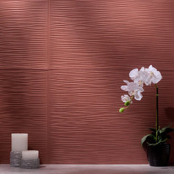 Fasade Ripple, Argent Copper - Home Decor