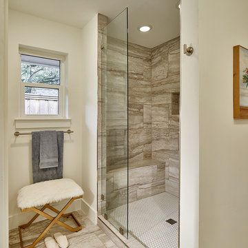 Doorless Shower Glass