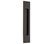 Emtek 220310 10" Tall Rectangular Flush Door Pull, Satin Nickel