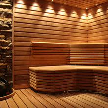 Outdoor sauna