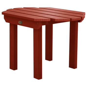 Westport Side Table, Rustic Red