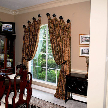 Custom Draperies, Valances, Cornices, Romans and more