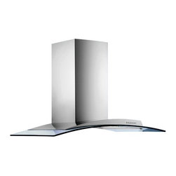 36" Acqualina Glass - Island Range Hood - Range Hoods And Vents