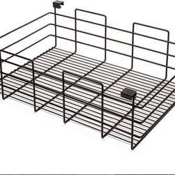 Alambra Wire Drawer (Moka) - Wardrobe Storage Solutions
