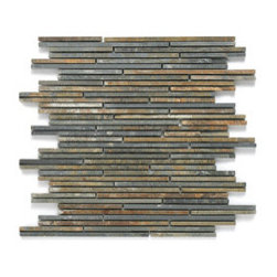Rustic Slate Mosaic Tile - Mosaic Tile