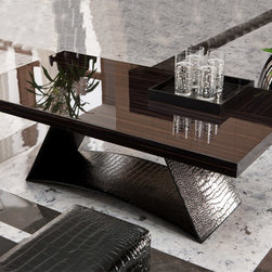 Italian Coffee Table Nightfly by Rossetto - $1,235.00 - Coffee Tables