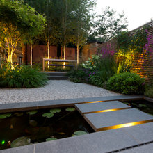 rear garden outside den