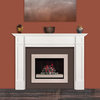 The Marshall Fireplace Mantel MDF White Paint