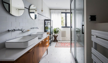 Avant/Après : Une salle de bains familiale réinventée