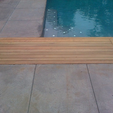 Ipe' Pool Panels