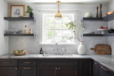 Eclectic kitchen photo in Charleston
