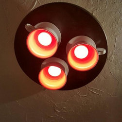Coffee Lover's Kitchen Remodel - Novelty Lighting