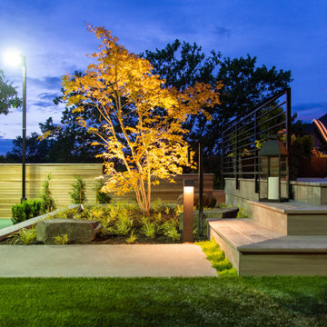 Concrete Walk to Deck
