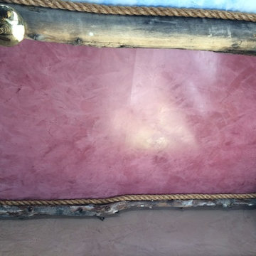 Italian Plasters, wood work, Examples, Country Nook