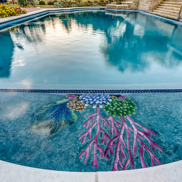 Roman Style Hobert Pool in Fairview, Texas