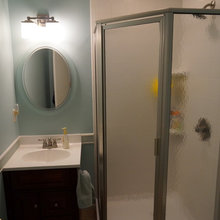 corner shower