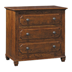 Stickley Enfield 3-Drawer Night Stand 79150 - Nightstands And Bedside Tables