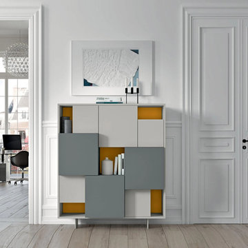 Millennial modern cabinet sideboard unit by Morassutti