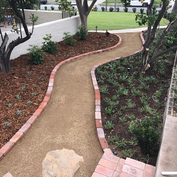 DG with used Brick Bordering